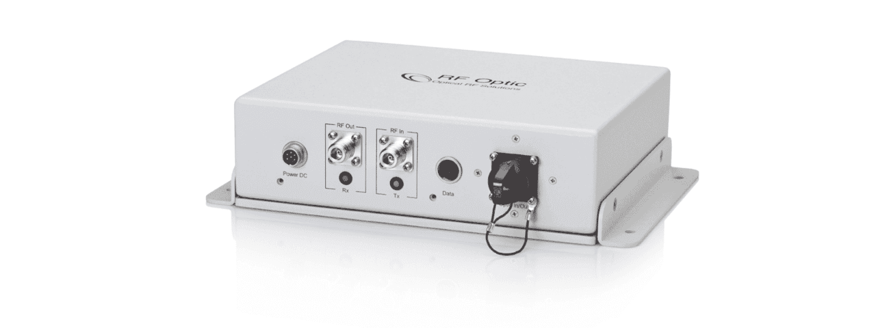 pic01 RF Over Fiber Transceiver for Outdoor Applications